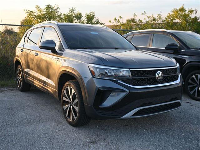 used 2023 Volkswagen Taos car, priced at $17,770