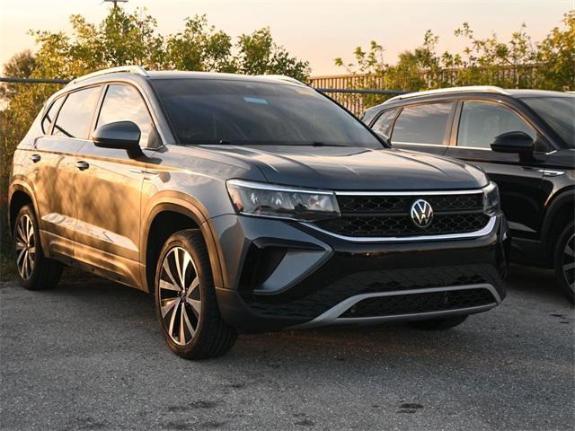 used 2023 Volkswagen Taos car, priced at $17,770
