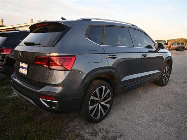 used 2023 Volkswagen Taos car, priced at $17,770