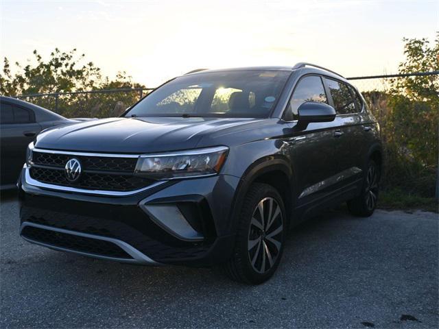 used 2023 Volkswagen Taos car, priced at $17,770