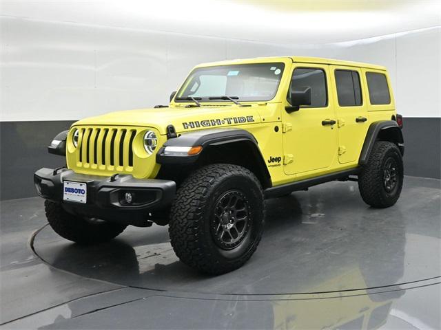 used 2022 Jeep Wrangler Unlimited car, priced at $34,554