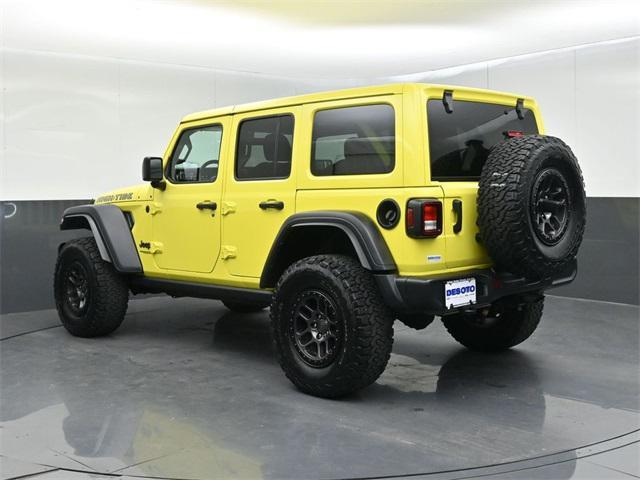 used 2022 Jeep Wrangler Unlimited car, priced at $34,554