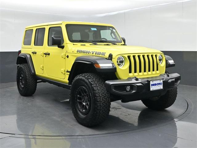 used 2022 Jeep Wrangler Unlimited car, priced at $34,554