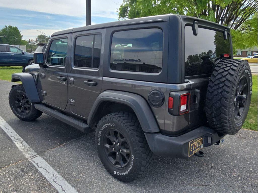 used 2022 Jeep Wrangler car, priced at $29,897
