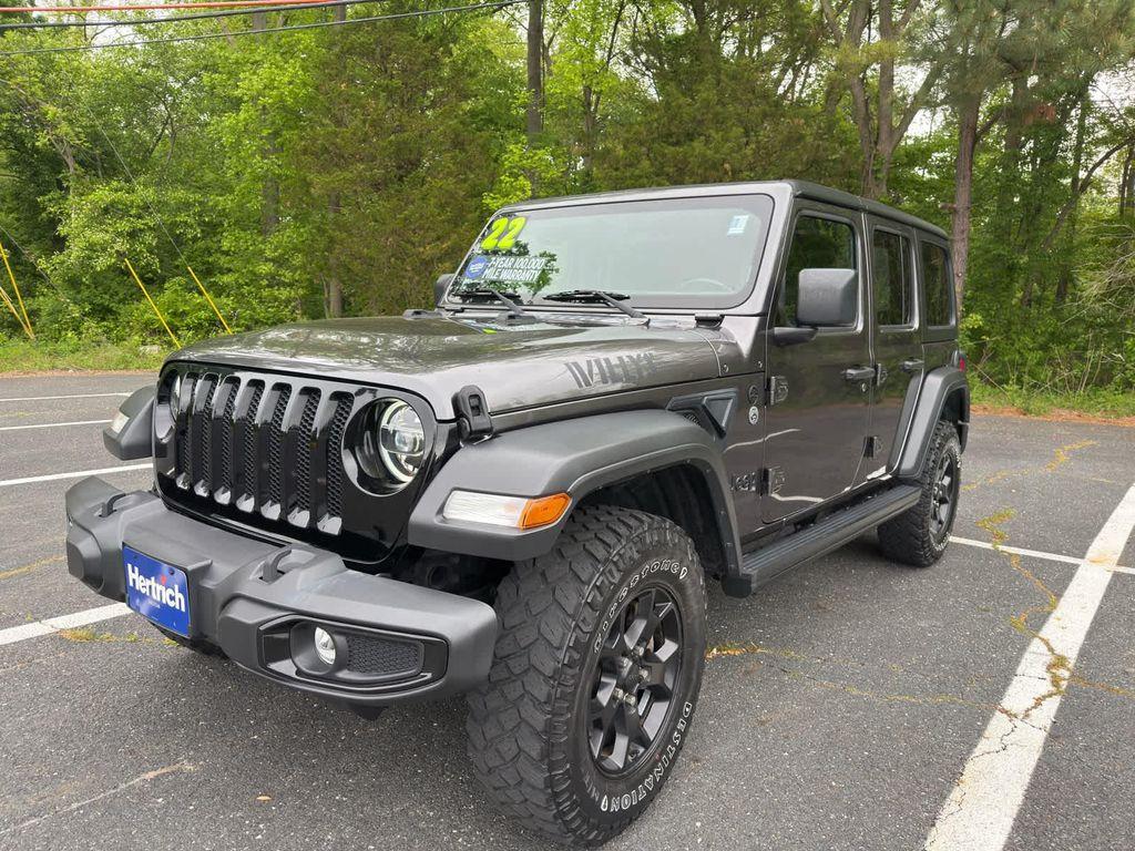 used 2022 Jeep Wrangler car, priced at $29,131