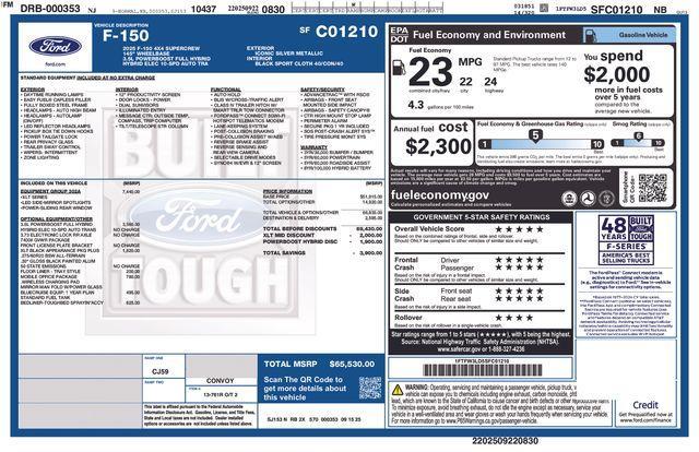 new 2025 Ford F-150 car, priced at $59,801