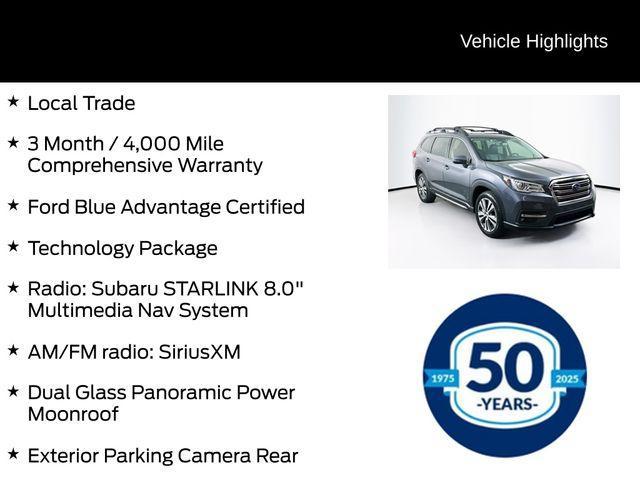used 2022 Subaru Ascent car, priced at $27,440