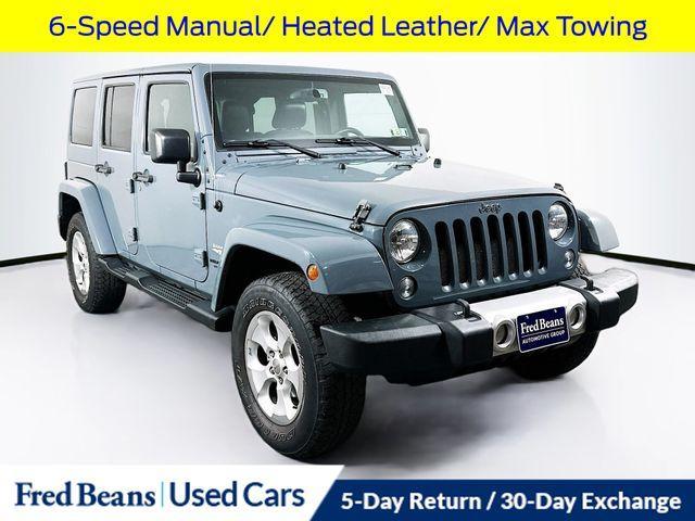used 2015 Jeep Wrangler Unlimited car, priced at $16,980