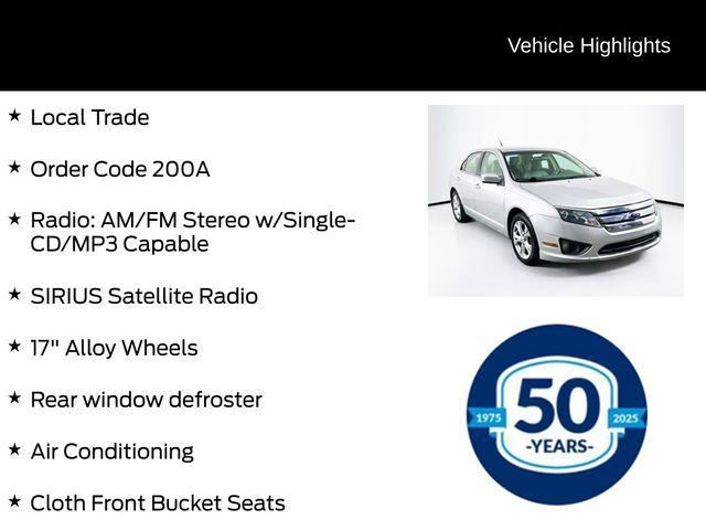 used 2012 Ford Fusion car, priced at $7,440