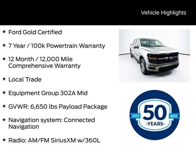 used 2024 Ford F-150 car, priced at $42,960