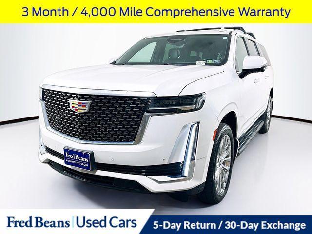 used 2023 Cadillac Escalade ESV car, priced at $55,000