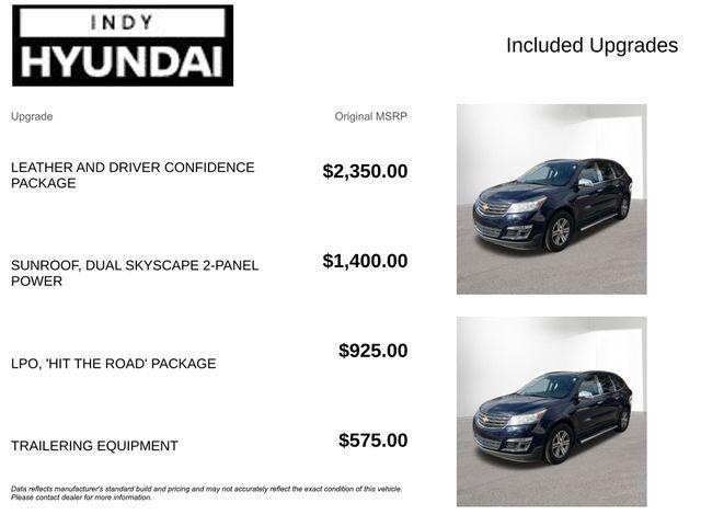 used 2016 Chevrolet Traverse car, priced at $11,500