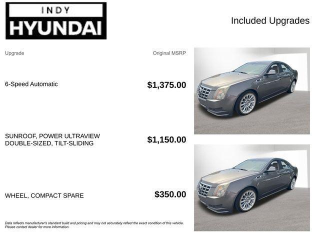 used 2012 Cadillac CTS car, priced at $8,161