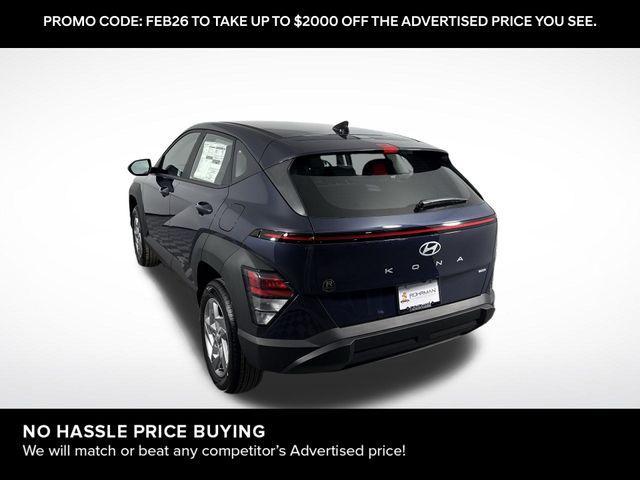 new 2026 Hyundai Kona car, priced at $27,557