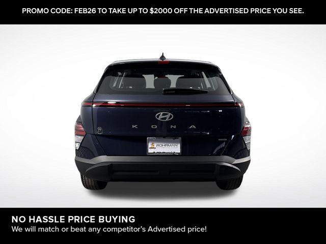 new 2026 Hyundai Kona car, priced at $27,557
