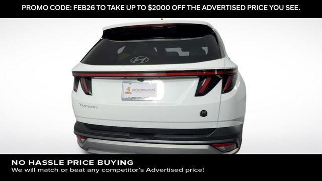 new 2026 Hyundai Tucson car, priced at $35,946