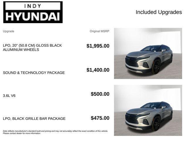 used 2020 Chevrolet Blazer car, priced at $14,800