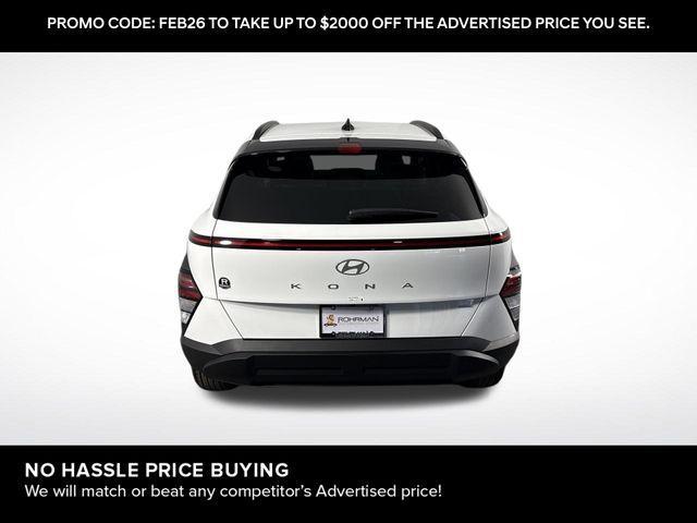 new 2026 Hyundai Kona car, priced at $27,861