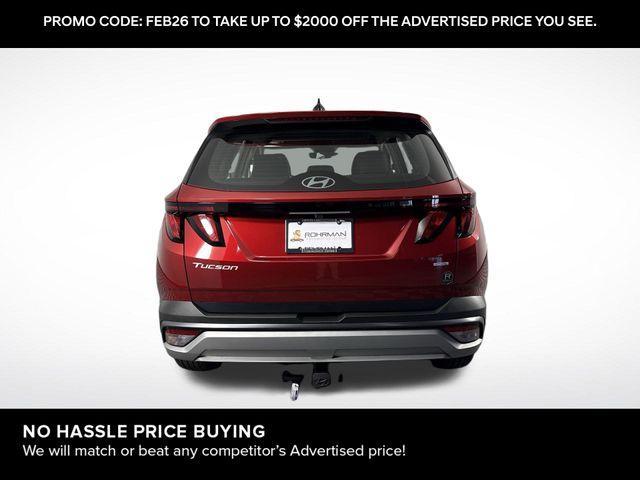 new 2026 Hyundai Tucson car, priced at $30,131