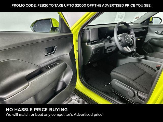 new 2026 Hyundai Kona car, priced at $27,995