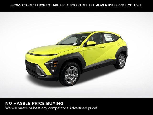 new 2026 Hyundai Kona car, priced at $27,995