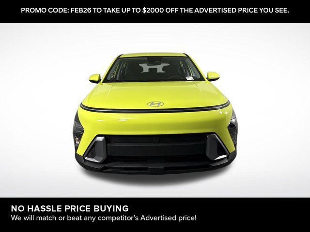 new 2026 Hyundai Kona car, priced at $27,995