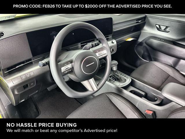 new 2026 Hyundai Kona car, priced at $27,995