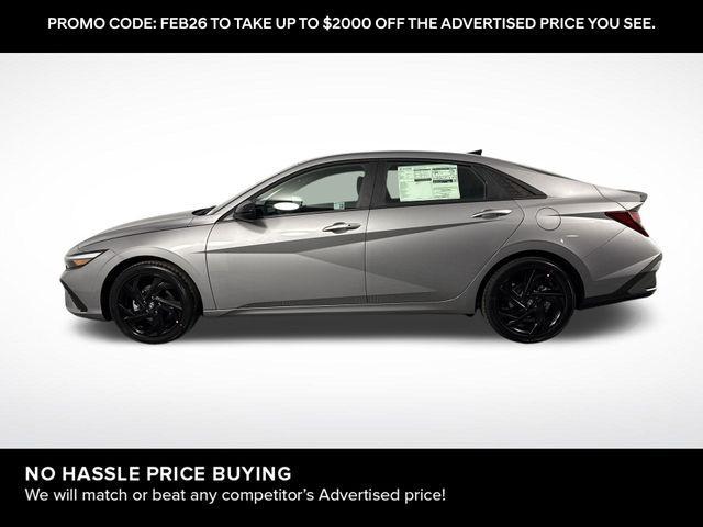 new 2026 Hyundai Elantra car, priced at $24,155