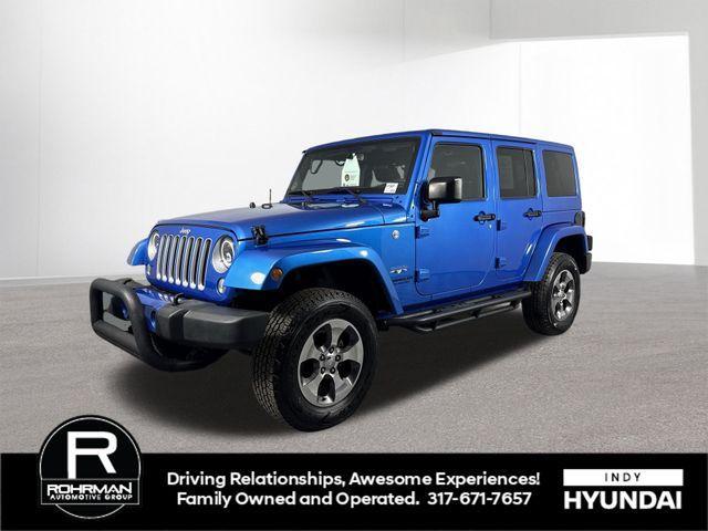 used 2016 Jeep Wrangler Unlimited car, priced at $18,500