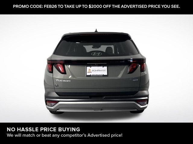 new 2026 Hyundai Tucson car, priced at $31,001
