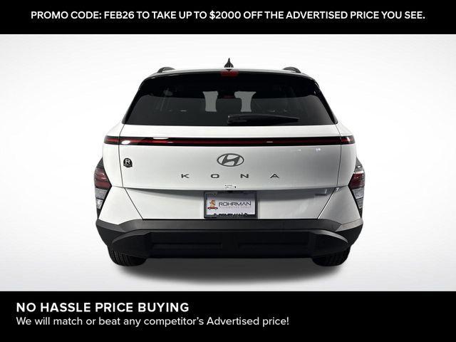 new 2026 Hyundai Kona car, priced at $26,404