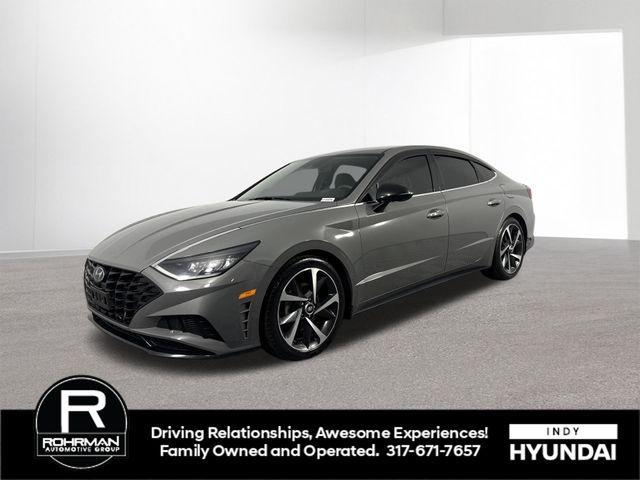 used 2021 Hyundai Sonata car, priced at $14,600