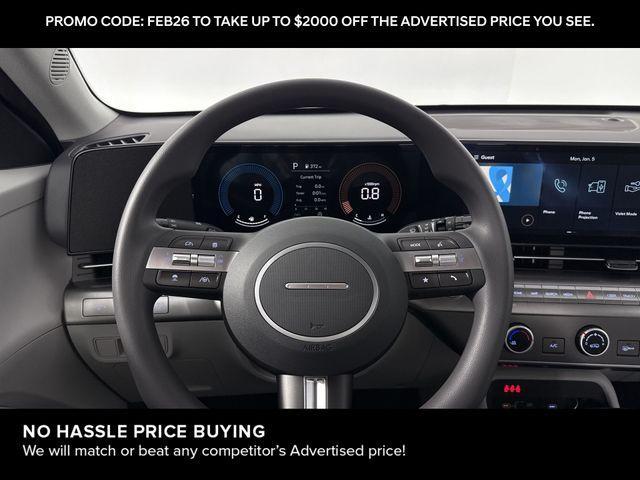 new 2026 Hyundai Kona car, priced at $27,932