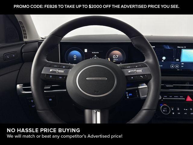 new 2026 Hyundai Tucson car, priced at $39,213