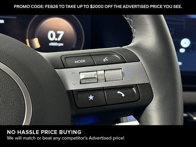 new 2026 Hyundai Tucson car, priced at $40,910