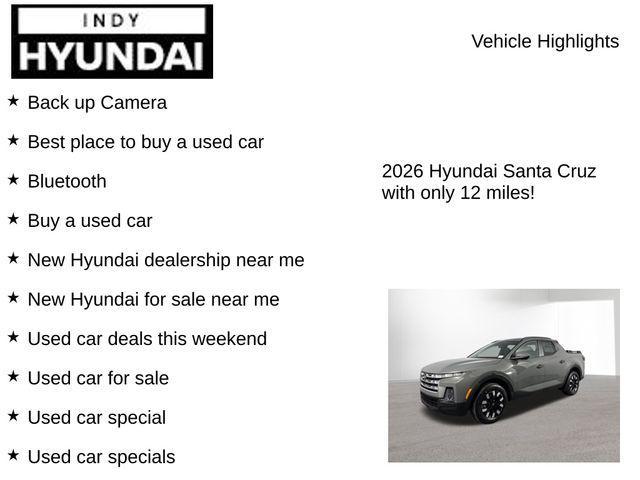 new 2026 Hyundai SANTA CRUZ car, priced at $37,106