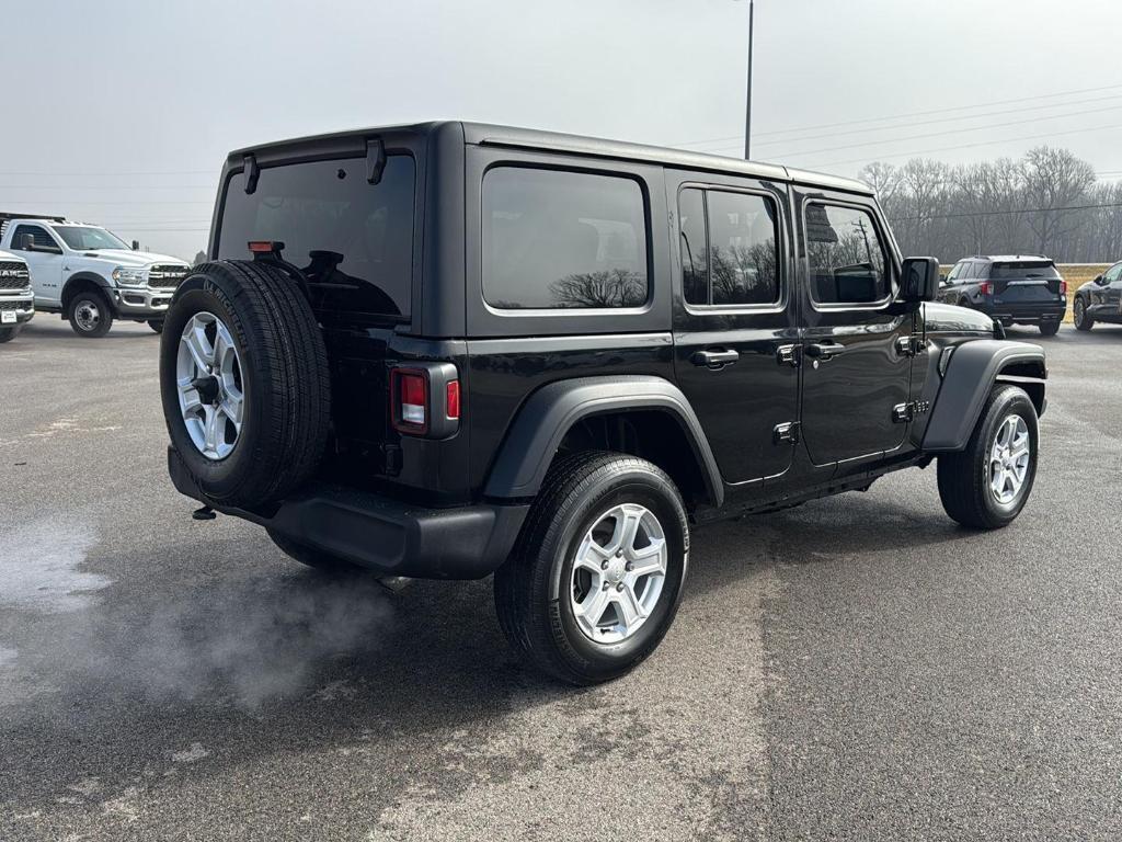 used 2022 Jeep Wrangler Unlimited car, priced at $27,500