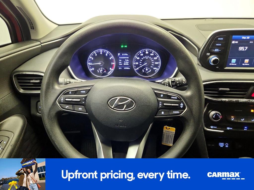 used 2019 Hyundai Santa Fe car, priced at $13,599