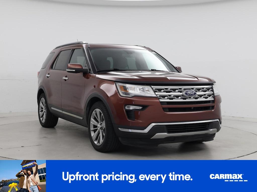 used 2018 Ford Explorer car, priced at $17,998