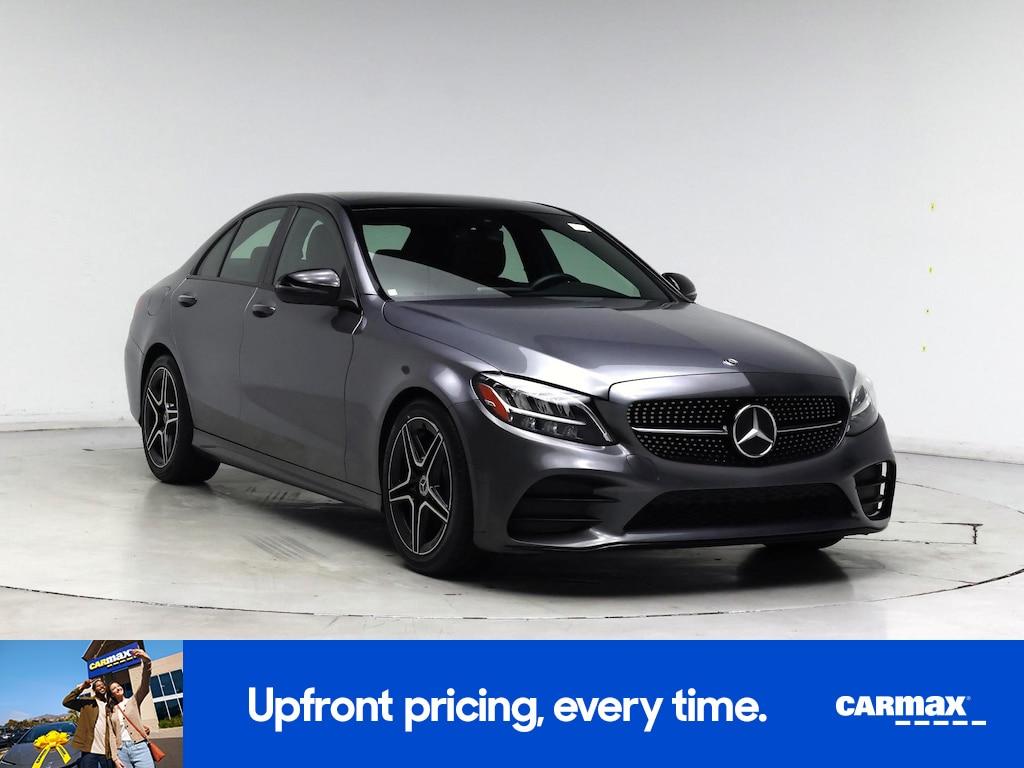 used 2021 Mercedes-Benz C-Class car, priced at $29,998