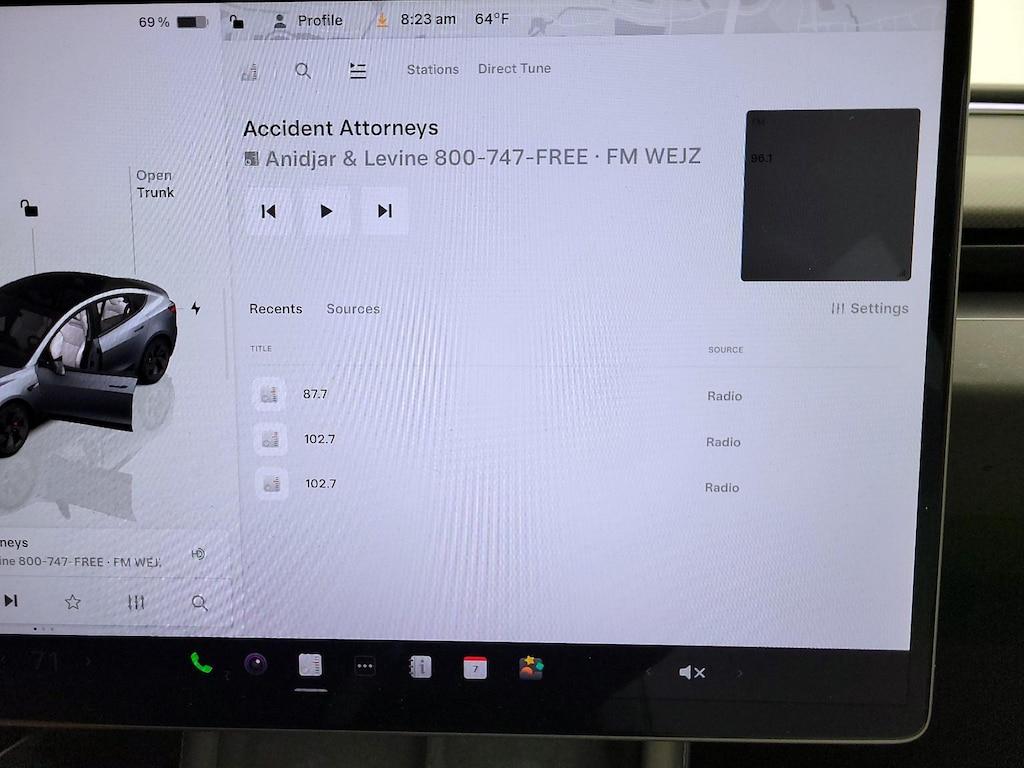 used 2025 Tesla Model 3 car, priced at $49,998