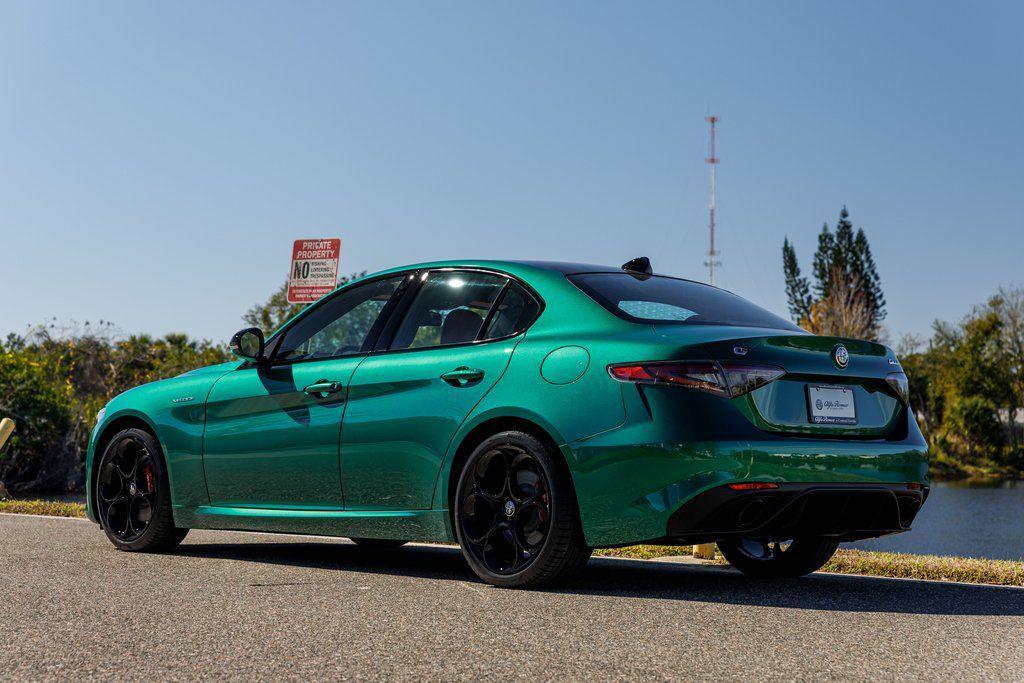 new 2025 Alfa Romeo Giulia car, priced at $54,590