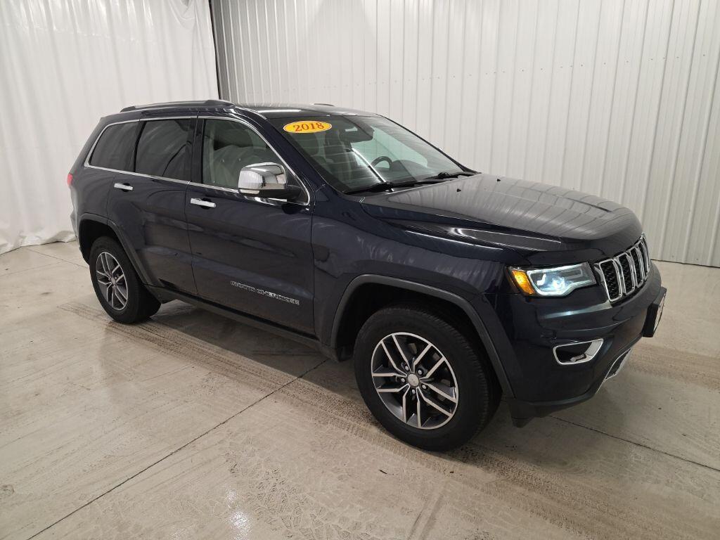 used 2018 Jeep Grand Cherokee car, priced at $18,144