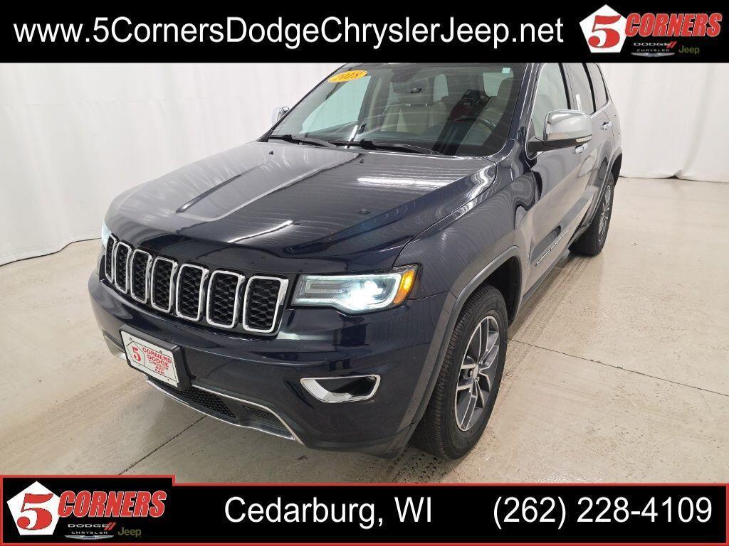 used 2018 Jeep Grand Cherokee car, priced at $18,144
