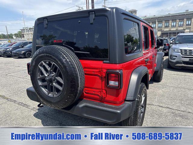 used 2024 Jeep Wrangler car, priced at $34,485