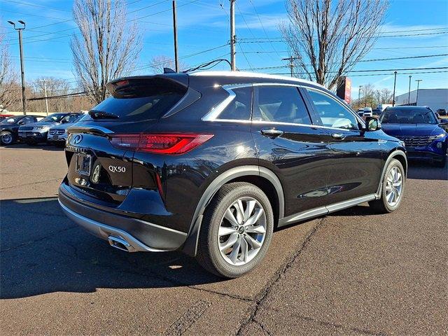 used 2022 INFINITI QX50 car, priced at $28,249