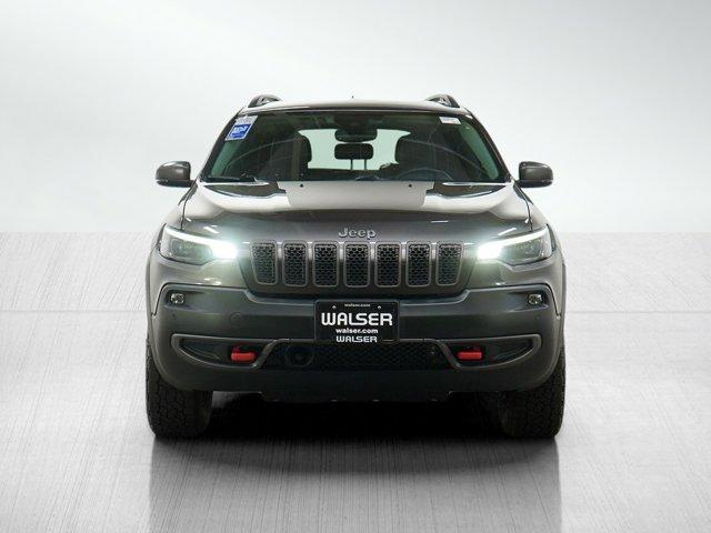 used 2021 Jeep Cherokee car, priced at $21,348