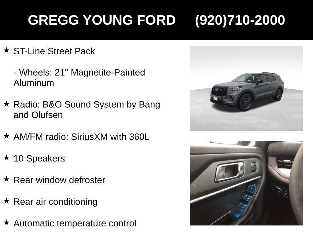 new 2026 Ford Explorer car, priced at $49,655