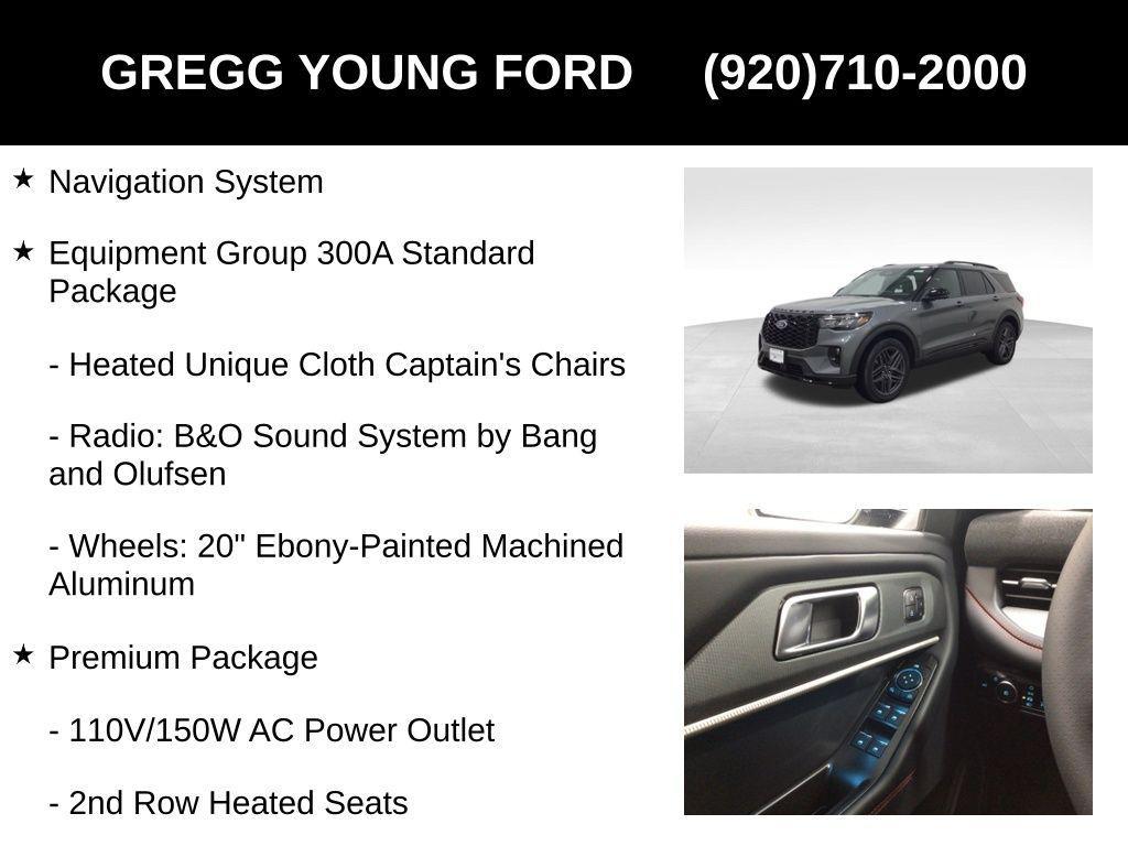 new 2026 Ford Explorer car, priced at $49,655