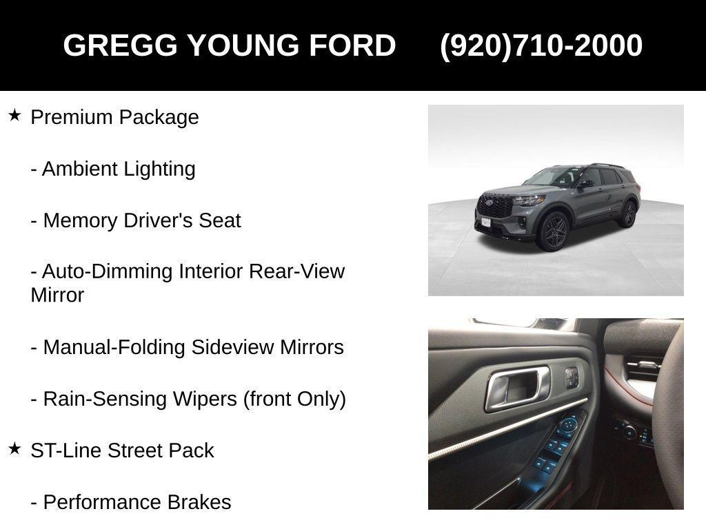 new 2026 Ford Explorer car, priced at $49,655